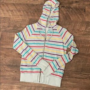 Striped hoodie